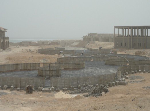 Traditional swimming pool